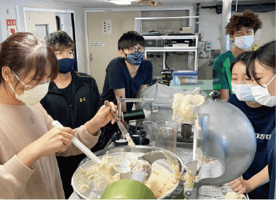 漁獲物船上処理乗船実習