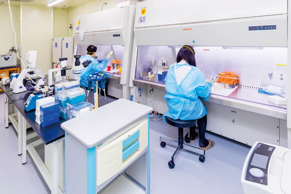 バイオセーフティレベル(BSL3)実験室