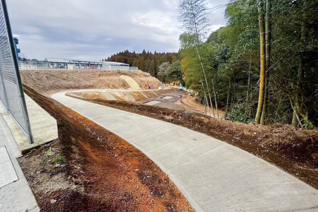 馬トレッキングコース(工事中)