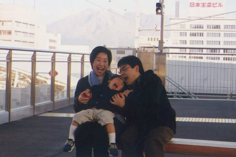 学業と子育て、どちらも全力で楽しんだ鹿大生時代。「学業と子育てを両立できたのは、夫や両親、周囲の支えのおかげです」