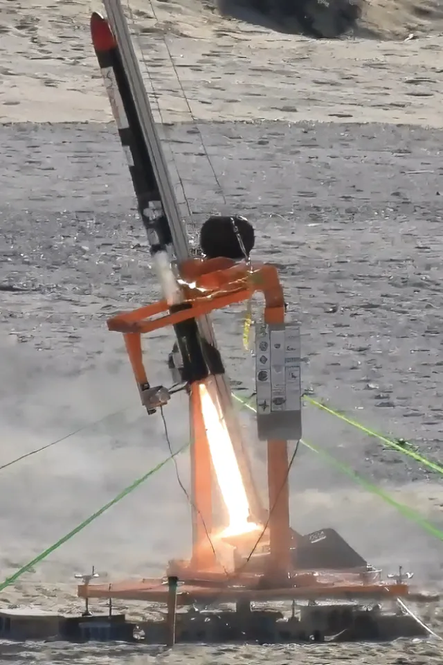 鹿児島ロケット2号機