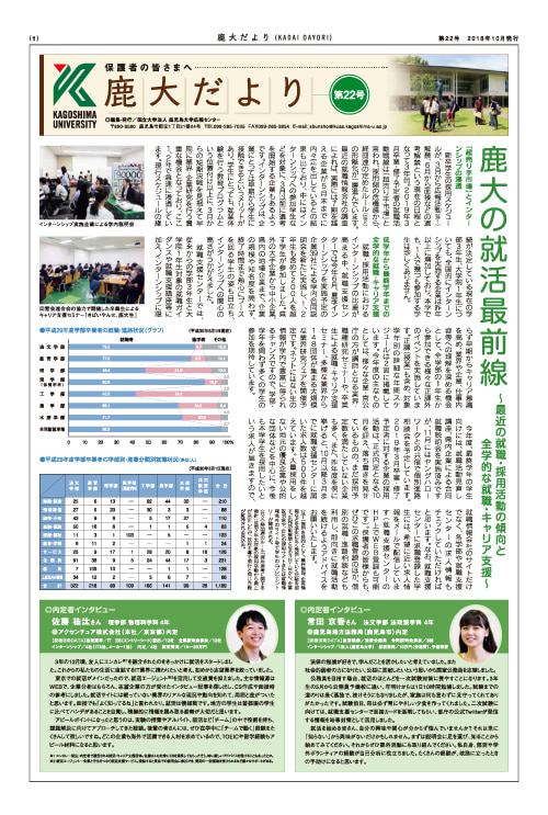 鹿大だよりNo.22